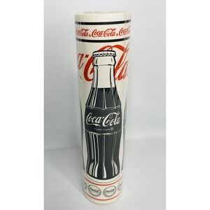 GENUINE Vintage Collectible Red Black Coca Cola Coke Bottles Wall paper Border
